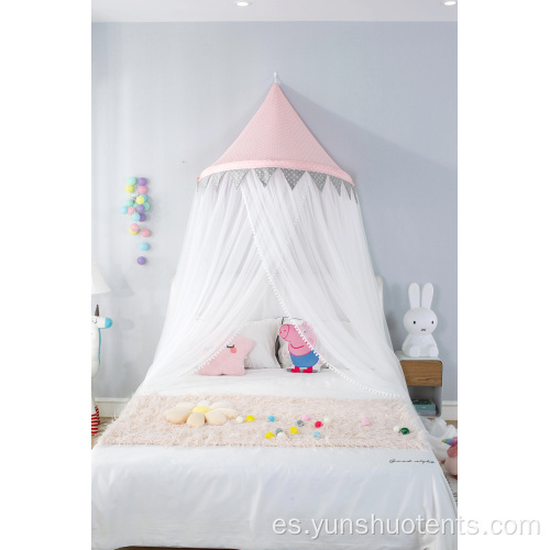 Mosquitera de lujo colgante decorada para niños